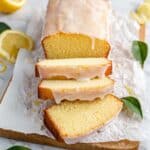 Glazed Lemon Pound Cake Recipe