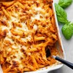 Meatless Baked Ziti with Ricotta Recipe