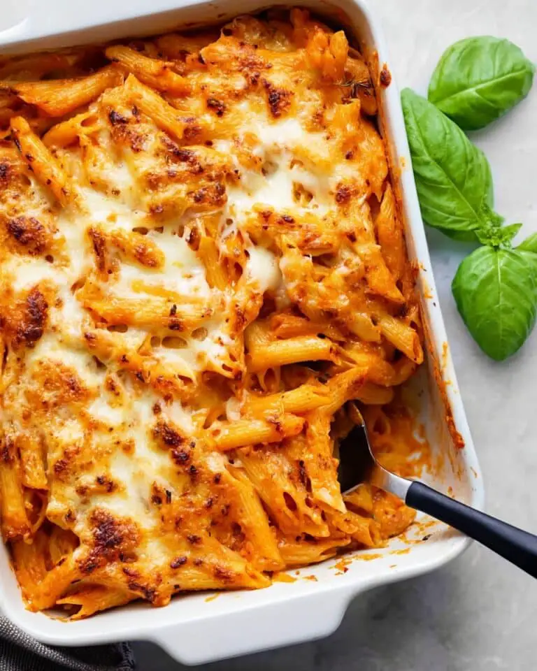 Meatless Baked Ziti with Ricotta Recipe