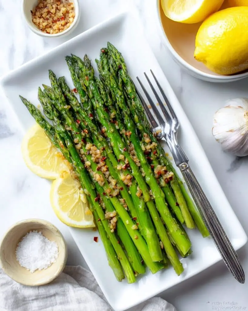 15 Minute Pan Fried Asparagus Recipe