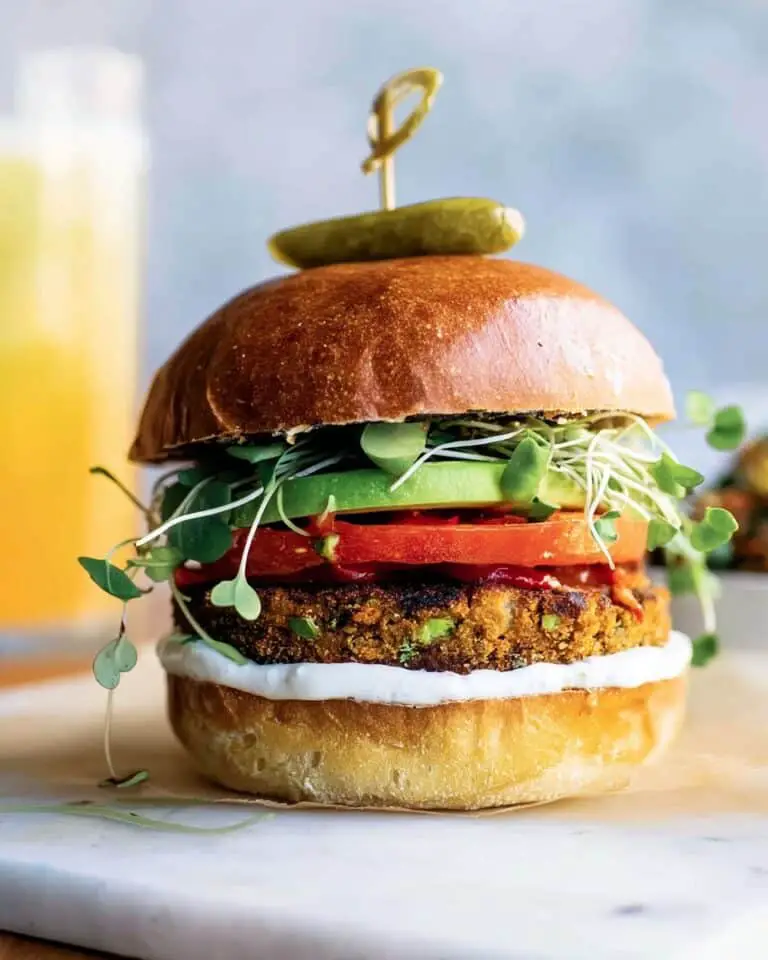 Sweet Potato Burgers with Kale, Quinoa, and Feta Recipe
