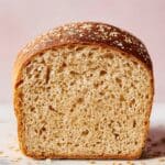 Easy Whole Wheat Sourdough Sandwich Bread Recipe
