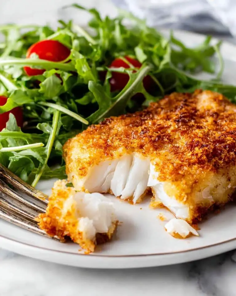 Pan-Fried Cod with Almond Flour Recipe