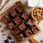 Dark Chocolate Fudge Brownies Recipe