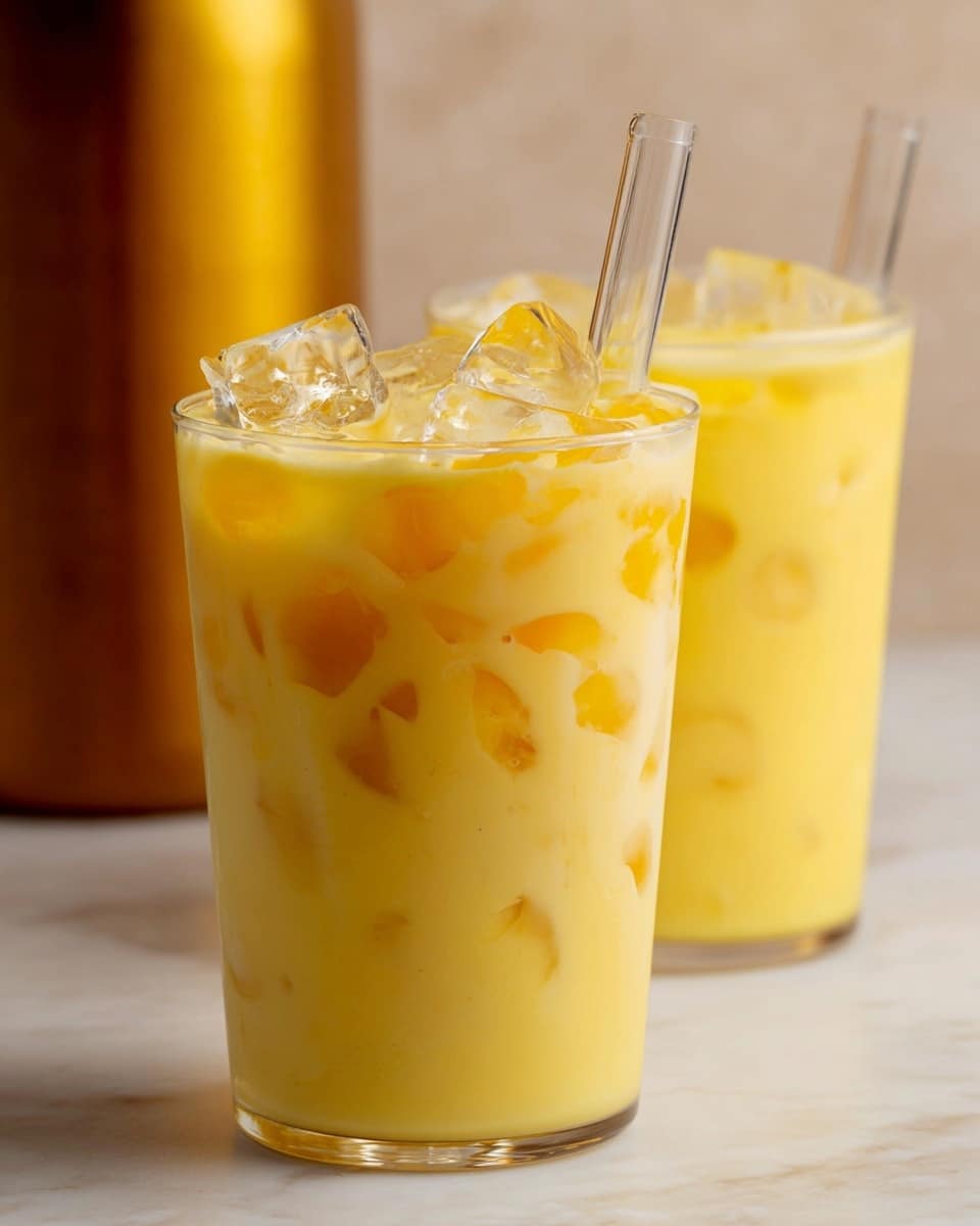 Iced Golden Milk Latte Recipe
