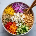 Mediterranean-Style Chopped Salad with Oregano Vinaigrette Recipe