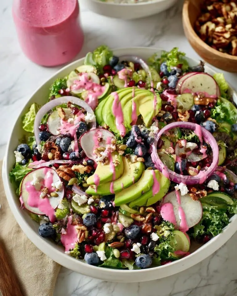 Spring Blueberry Pistachio Salad Recipe