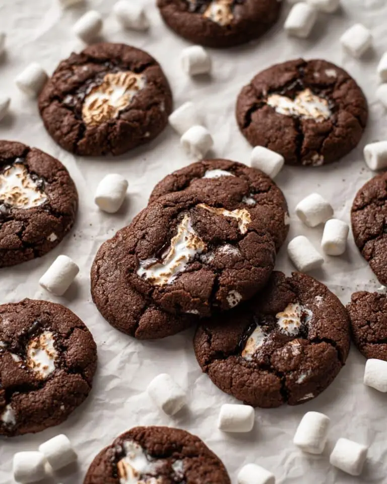 Chocolate Marshmallow Cookies Recipe