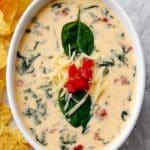 Spinach Queso Dip Recipe