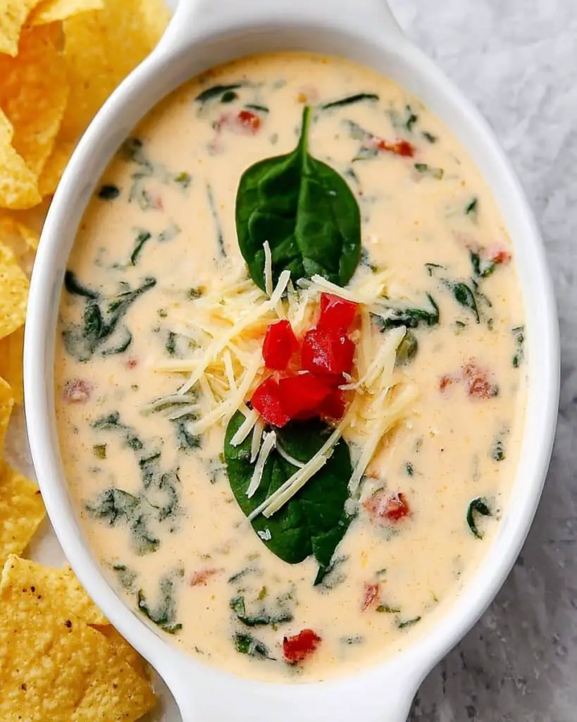 Spinach Queso Dip Recipe