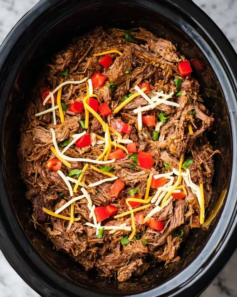 Slow Cooker Barbacoa Beef Recipe