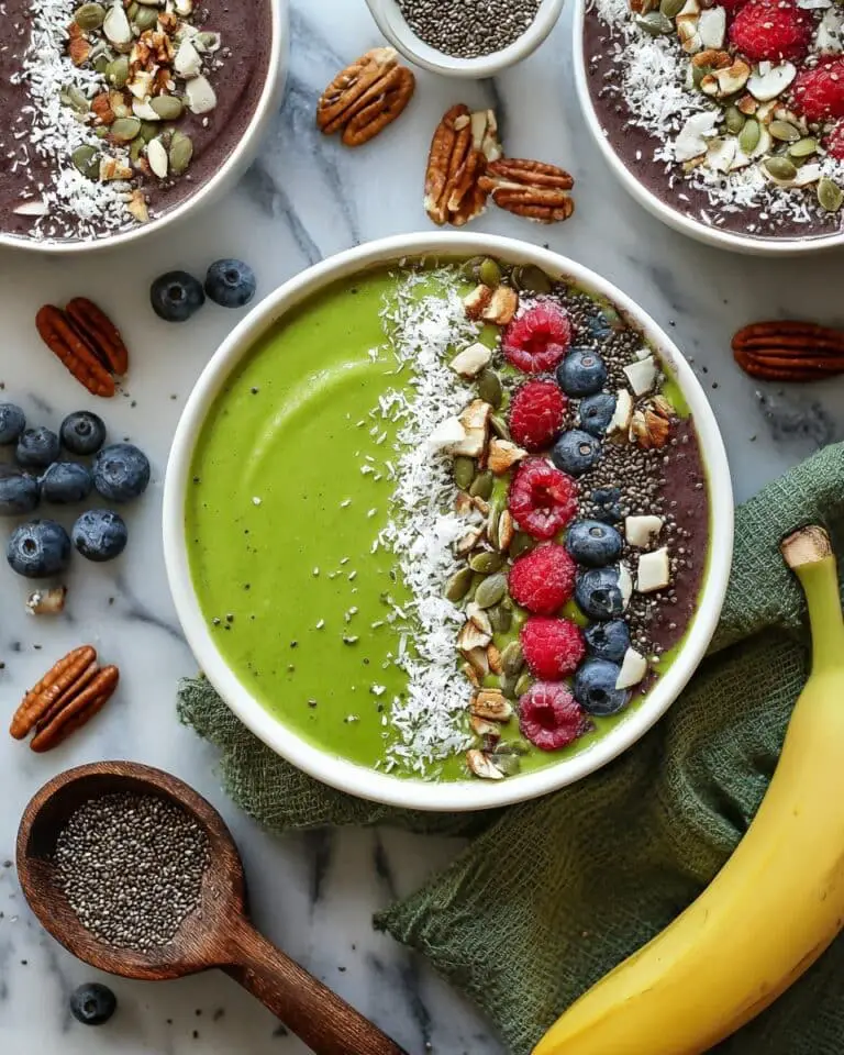 Super Green Smoothie Bowl Recipe