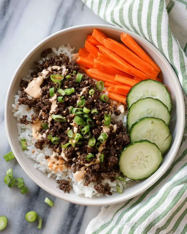 Korean Beef Bowls Recipe