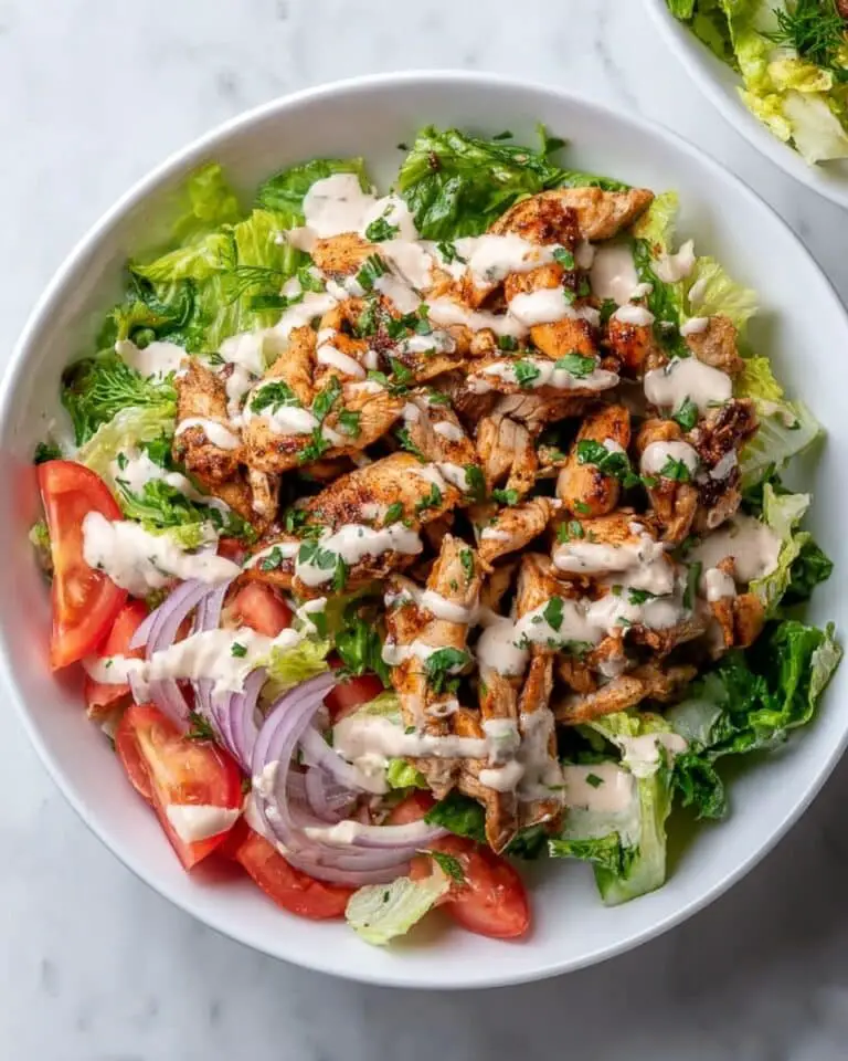 Chicken Shawarma Salad Recipe