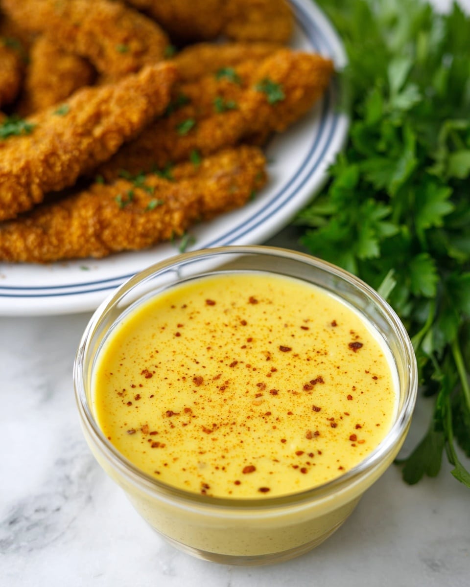 A white bowl filled with a colorful salad sits on a white marbled surface. The base layer includes leafy greens, followed by several sections of toppings: beige white beans on the left, sliced purple onions below, bright red cherry tomatoes bottom right, and green avocado slices above the tomatoes. On top of the salad are grilled pieces of chicken with a light brown sear, scattered with small white cheese crumbles. A silver spoon held by a woman's hand pours a smooth, thick yellow dressing over the chicken pieces, adding a glossy finish to the dish. Photo taken with an iphone --ar 4:5 --v 7