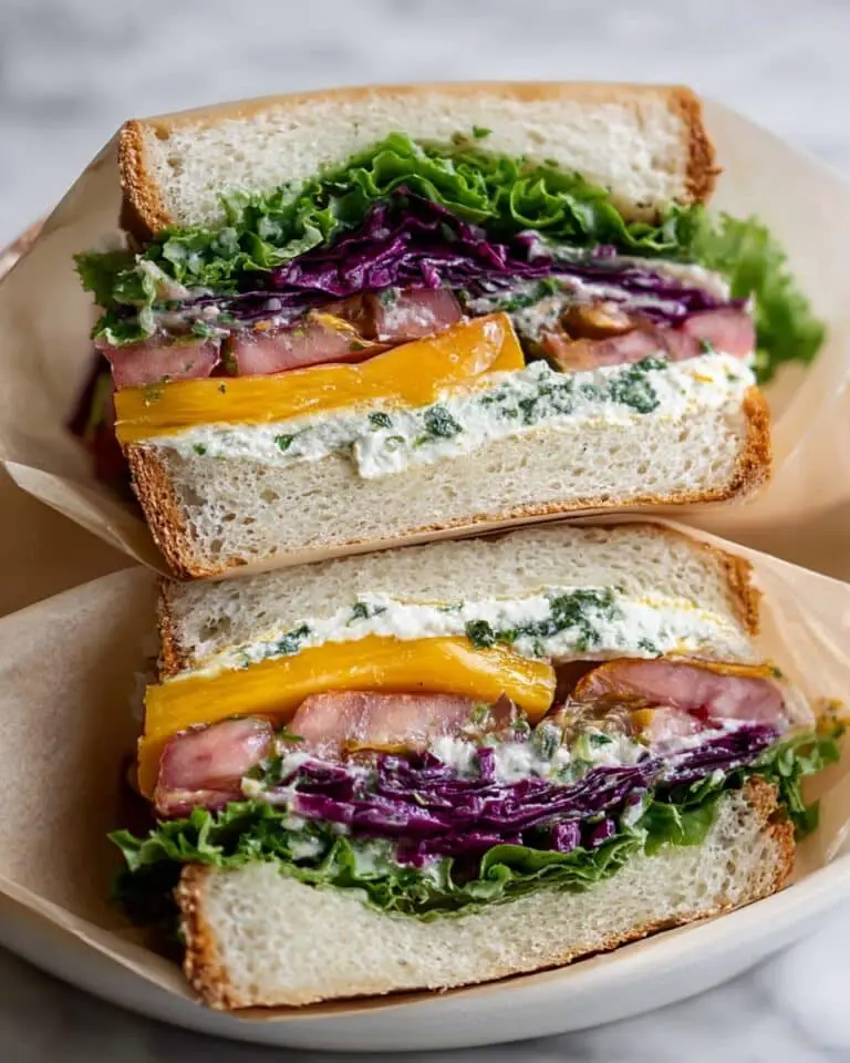 Marinated Tomato Sandwich with Cashew Tofu Spread and Sumac Onions Recipe