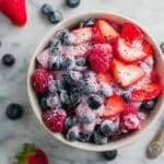 Easy Creamy Berry Salad Recipe
