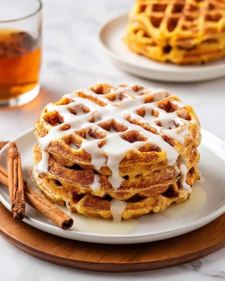 Keto Churro Waffles Recipe