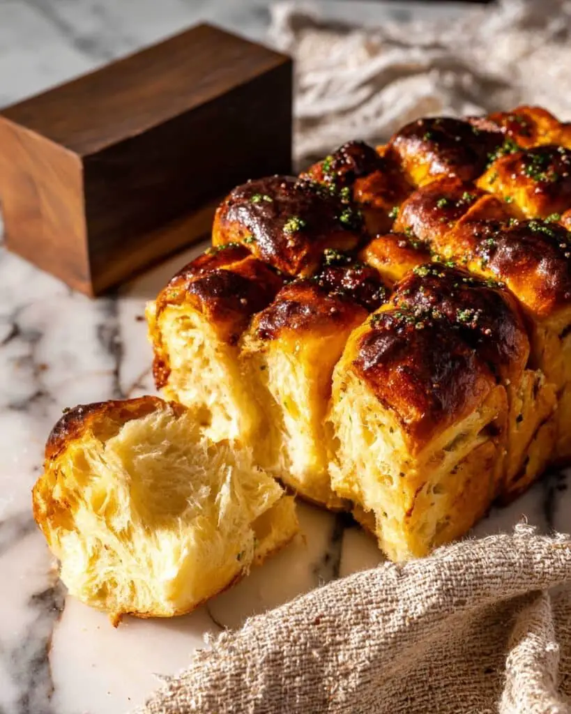 Salted Honey Butter Cheddar Brioche Rolls Recipe
