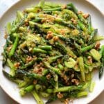 Raw Asparagus Salad with Walnuts and Parmesan Recipe