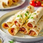 Baked Cheesy Beef Taquitos Recipe