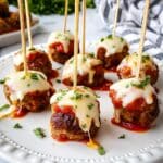 Marinara Meatballs with Melty Mozzarella Recipe