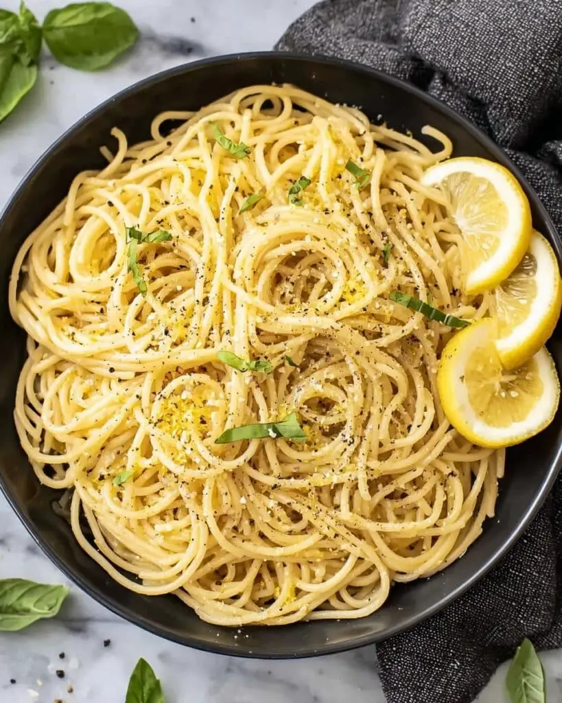 Lemon Spaghetti Recipe