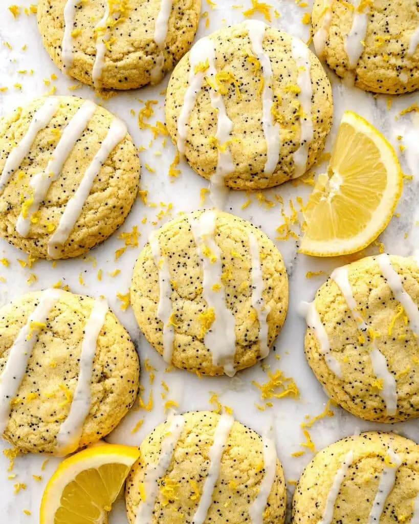 Chewy Lemon Poppy Seed Cookies Recipe