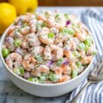 Shrimp Salad with Lemon, Dill, and Mayonnaise Recipe
