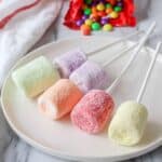 Rainbow Skittles Marshmallow Pops Recipe