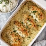 Smothered Cheesy Sour Cream Chicken Recipe