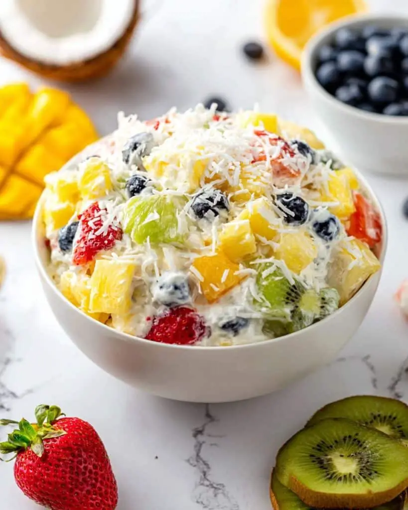 Tropical Marshmallow Fruit Salad Recipe