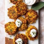 5-Ingredient Butternut Squash Fritters Recipe