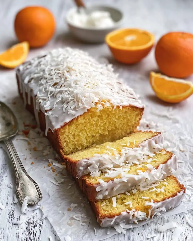 Orange Coconut Pound Cake Recipe