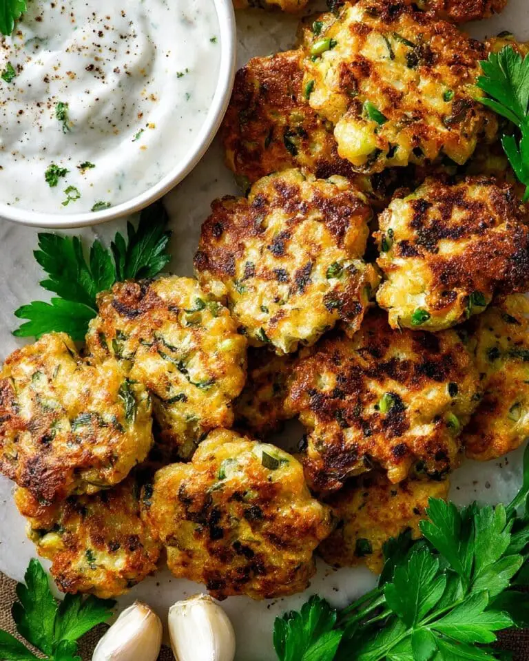 Chicken and Zucchini Fritters Recipe