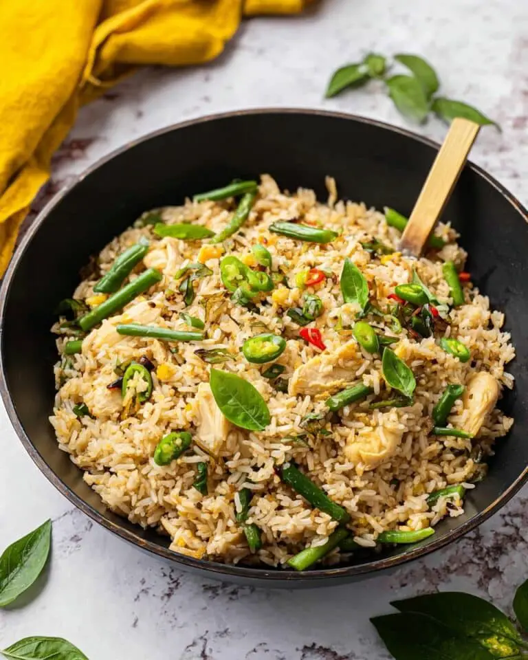 Thai Green Curry Fried Rice Recipe
