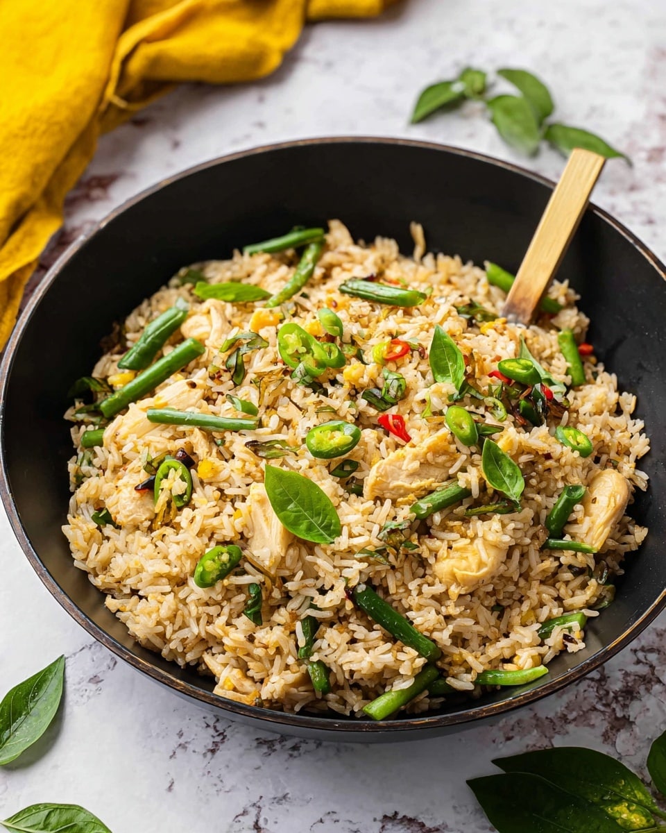 Thai Green Curry Fried Rice Recipe