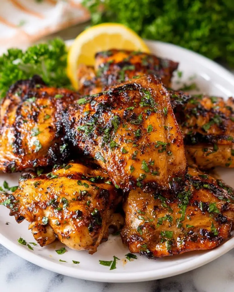 Honey Lemon Herb Chicken Thigh Marinade Recipe