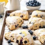 Lemon Blueberry Scones Recipe