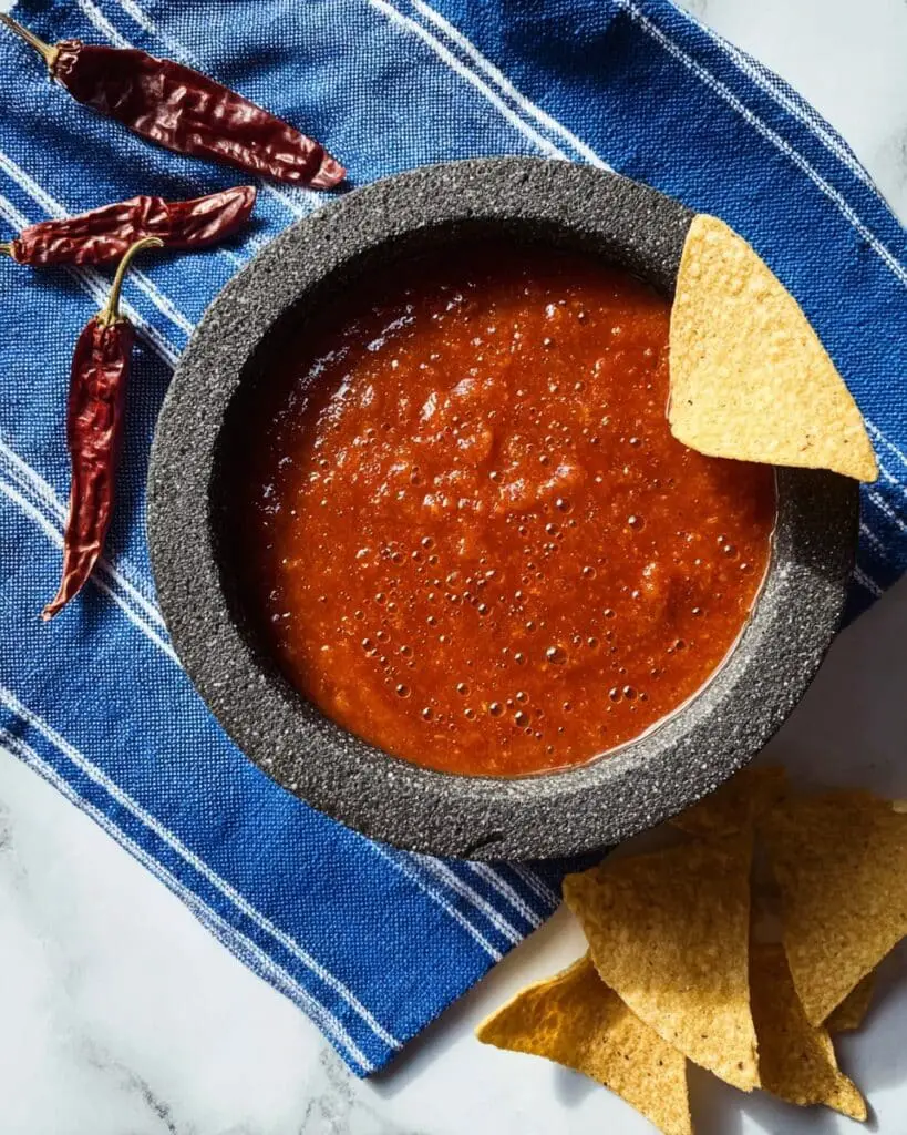Chile de Arbol Salsa Recipe
