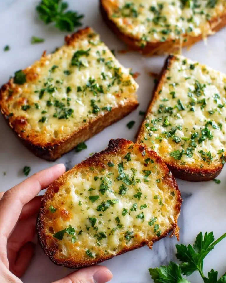 Cheesy Garlic Bread Recipe
