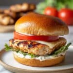 Grilled Chicken Sandwich with Mozzarella Recipe