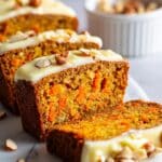 Carrot Cake Bread Recipe - Dairy Free Recipe