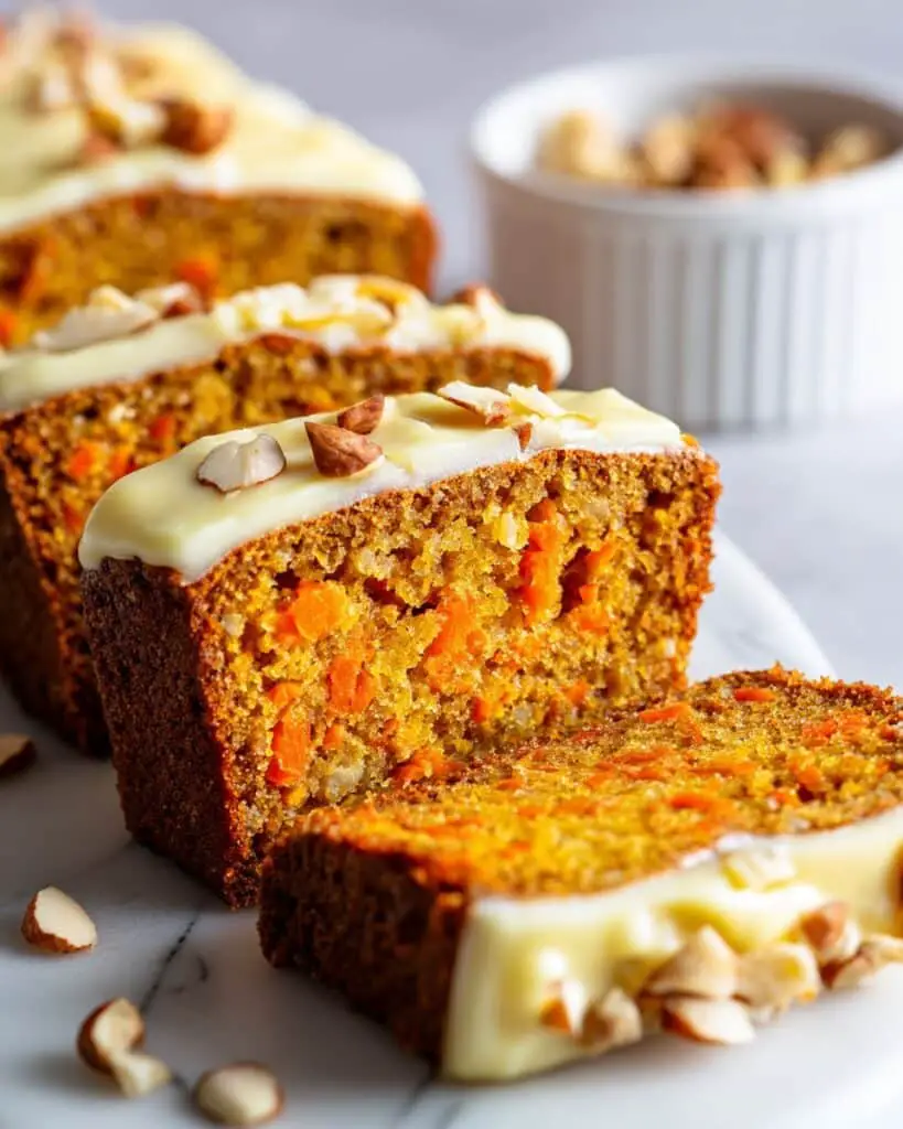 Carrot Cake Bread Recipe – Dairy Free Recipe