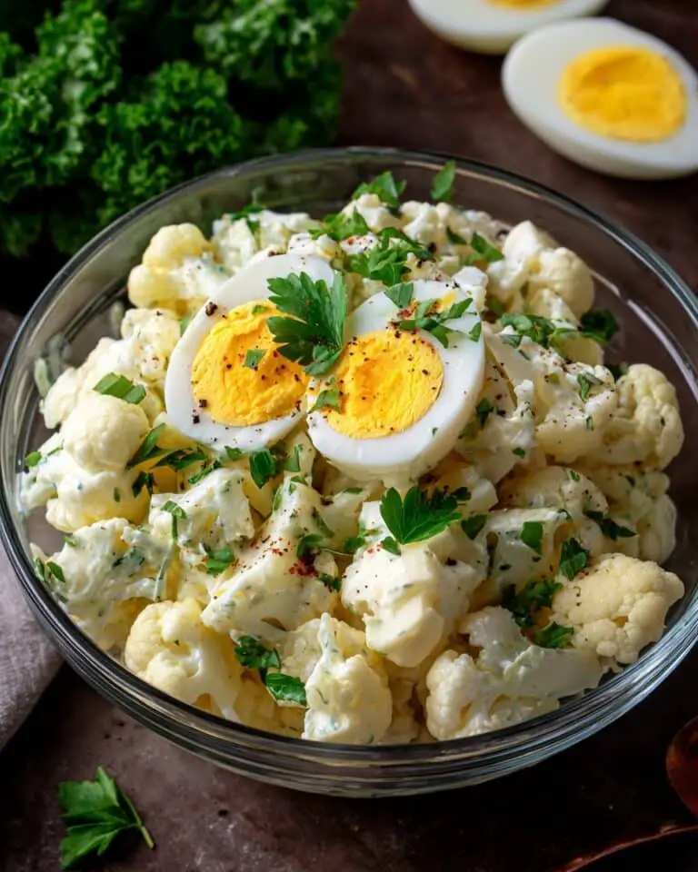 Cauliflower Mock ‘Potato’ Salad Recipe