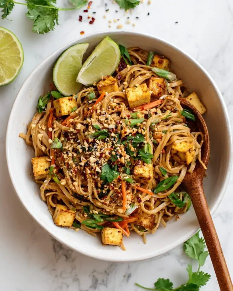 30-Minute Tofu Pad Thai Recipe
