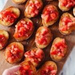 Mini Tomato Bruschetta (Bruschettini) Recipe