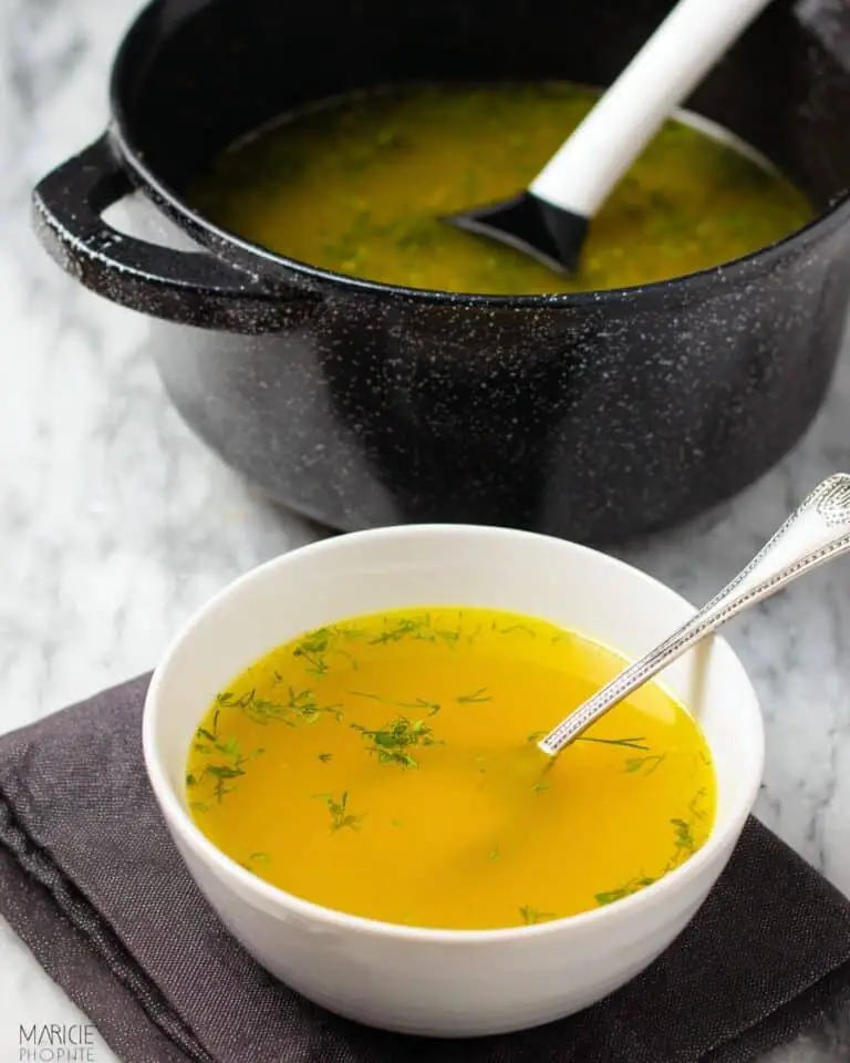 20 Min Healing Broth Soup Recipe