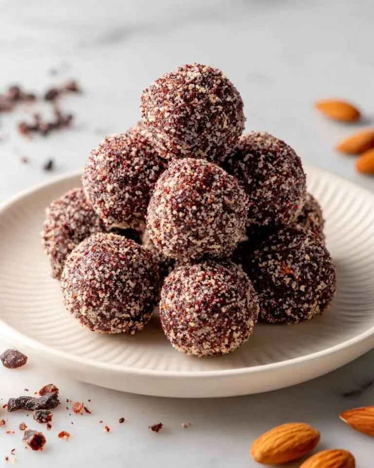 Chocolate-Date Energy Balls Recipe