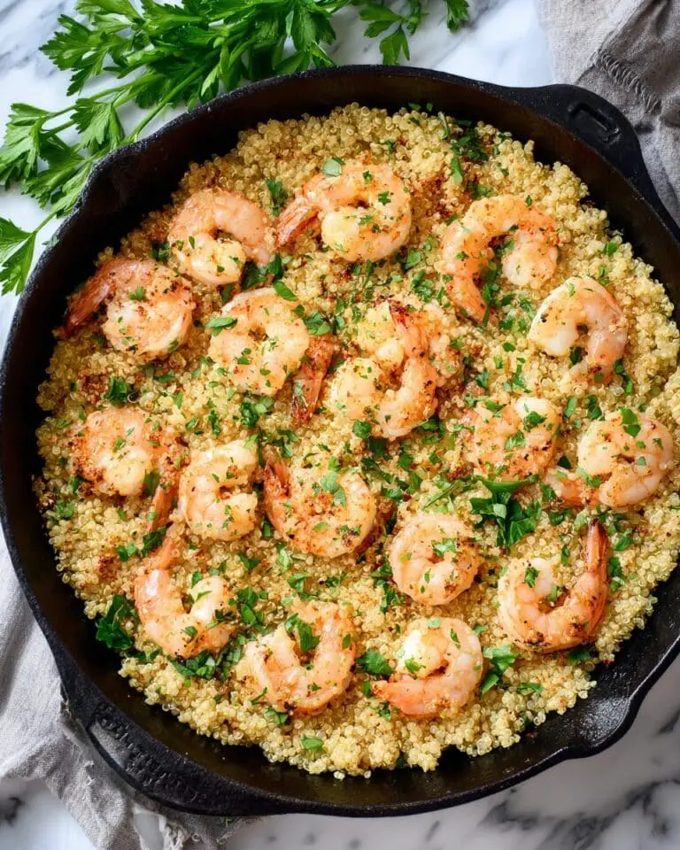 Garlic Shrimp and Quinoa Recipe